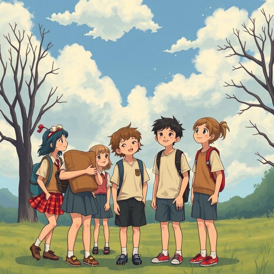 Dream : Your friends at school in a dream