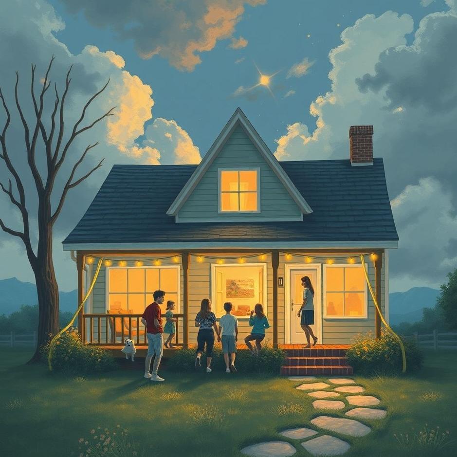 Dream : Your friends come home in the dream