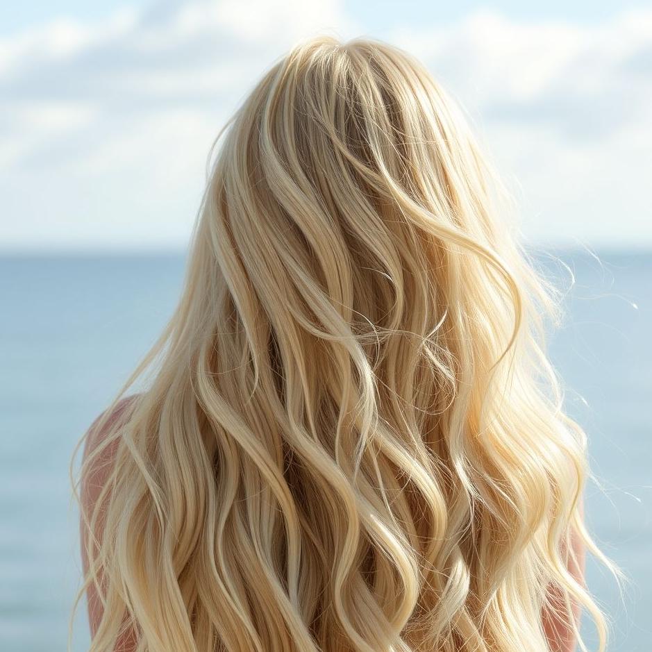 Dream : Your hair blond and long in a dream