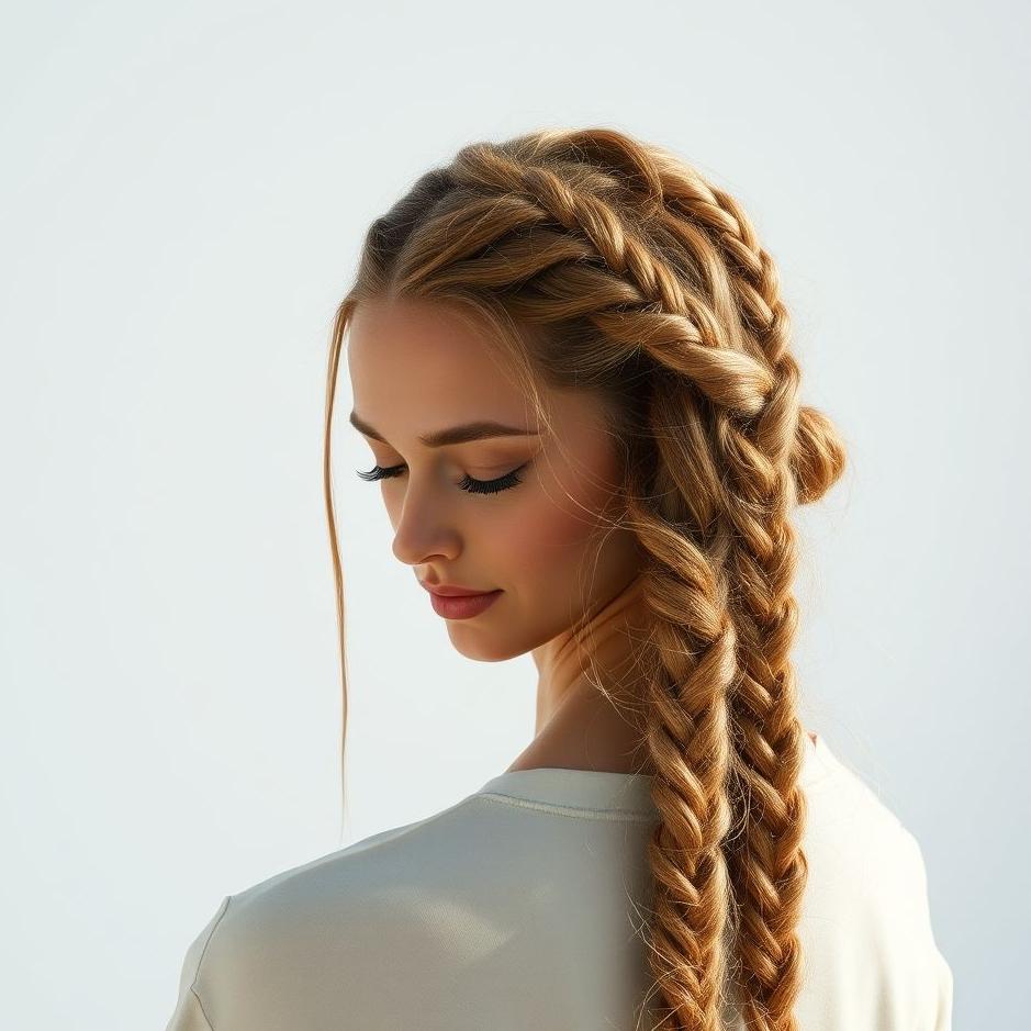 Dream : Your hair braided in a dream