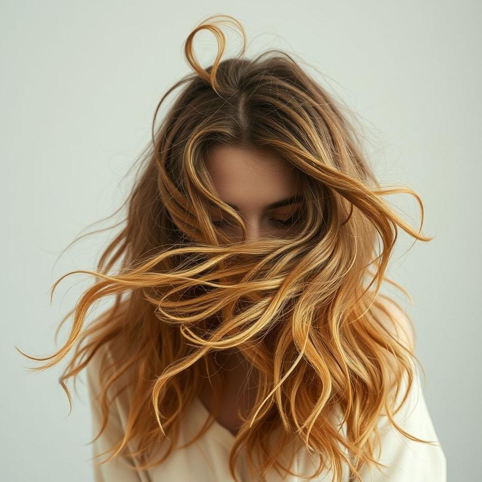 Dream : Your hair breaking off in bunches in a dream