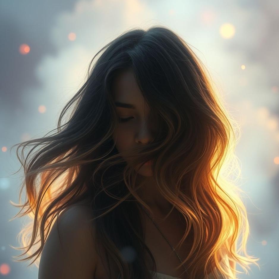 Dream : Your hair darkening in a dream