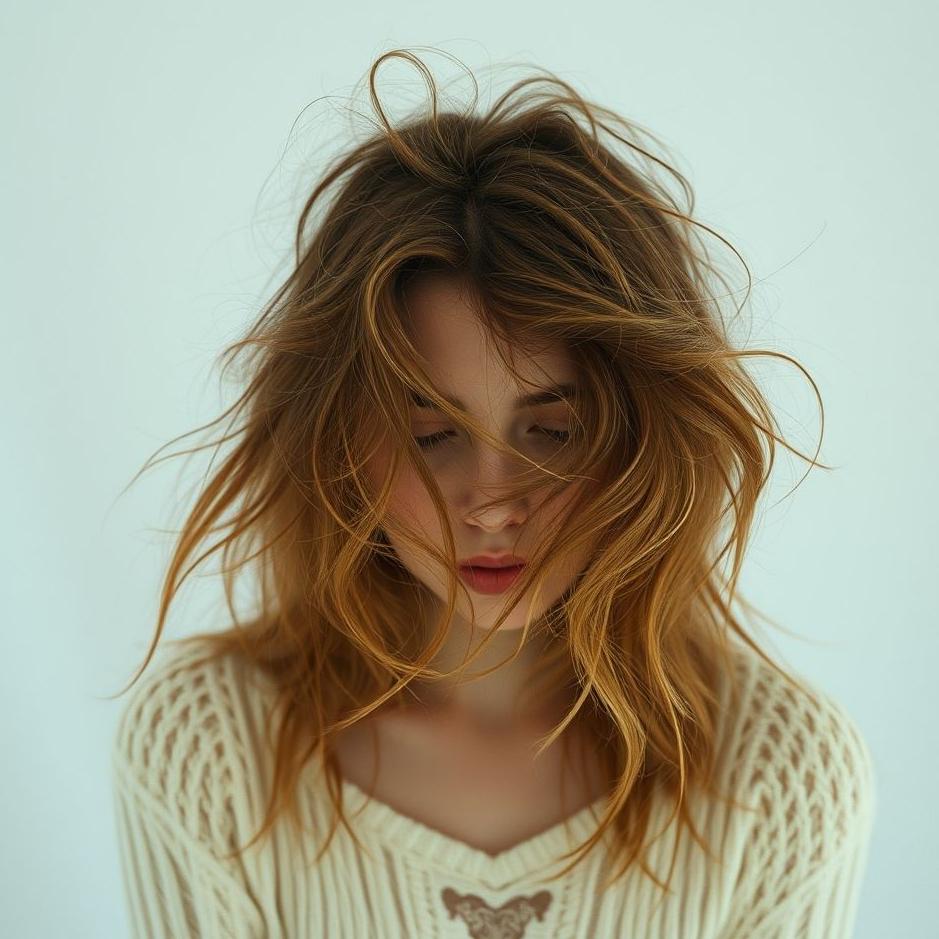 Dream : Your hair disheveled in a dream