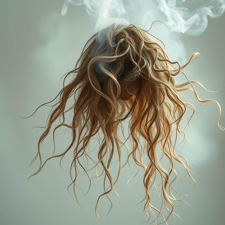 Dream : Your hair falling apart in a dream