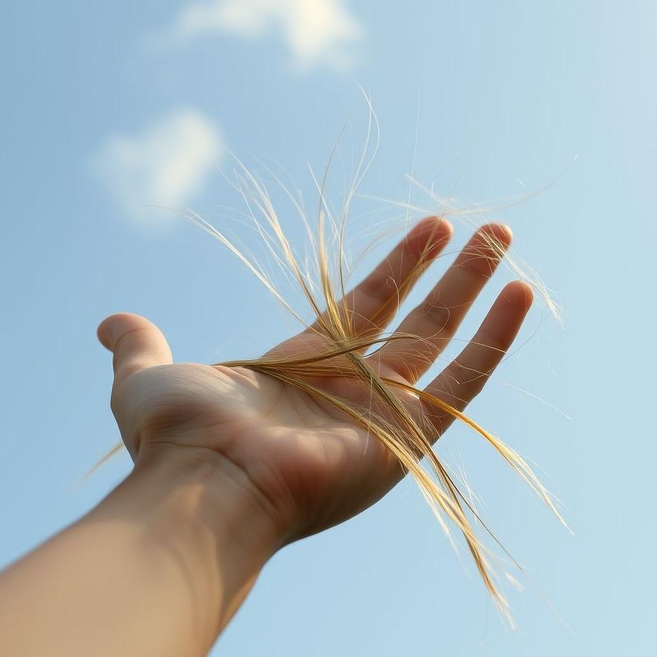 Dream : Your hair falling out and coming to your hand in a dream