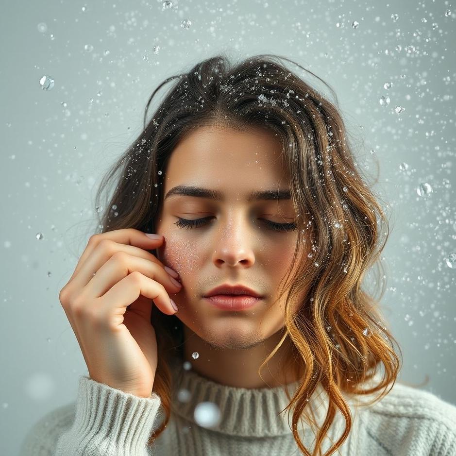 Dream : Your hair getting dandruff in a dream