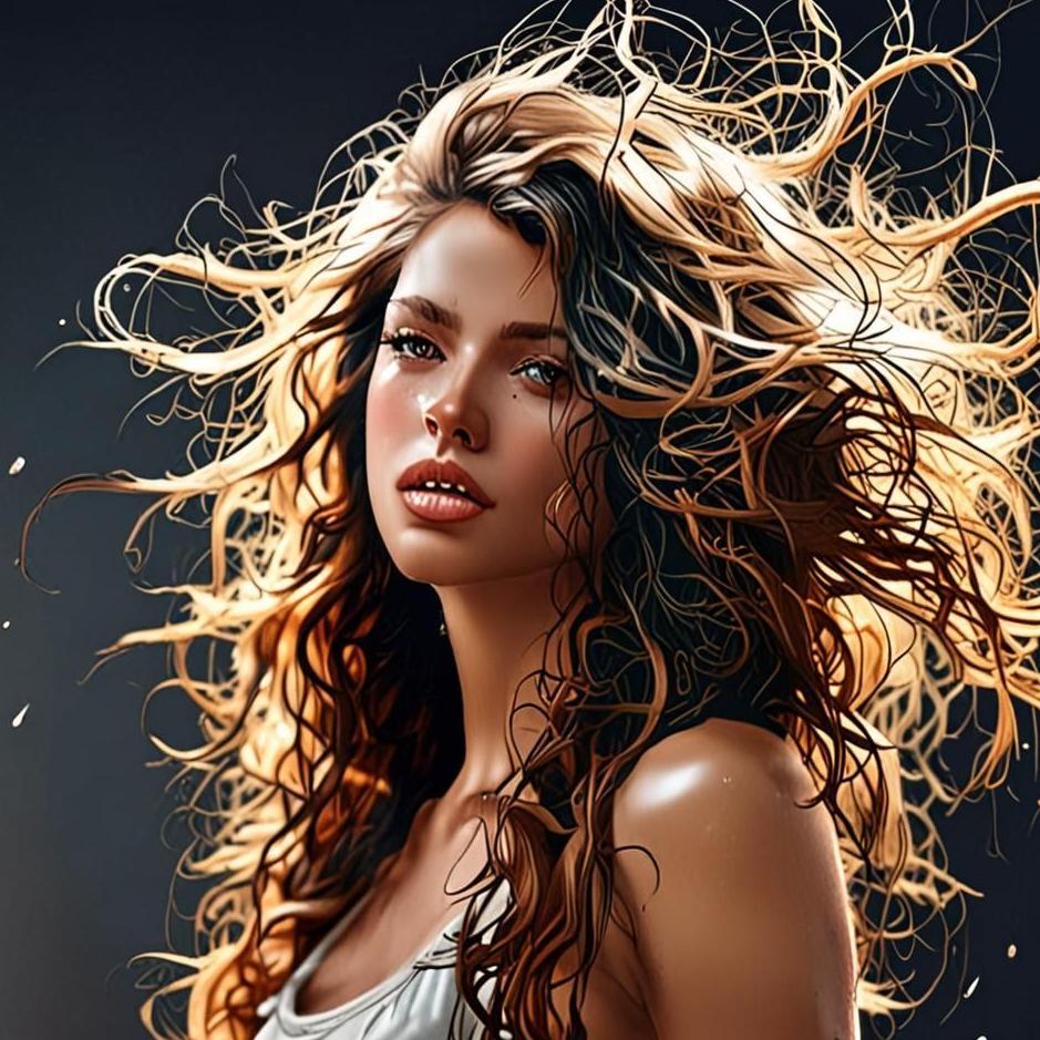 Dream : Your hair getting dirty in a dream