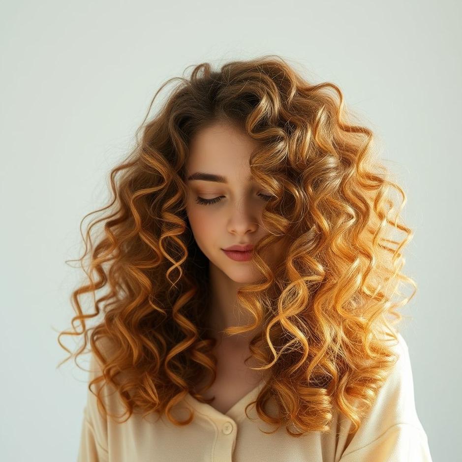 Dream : Your hair in curls in your dream