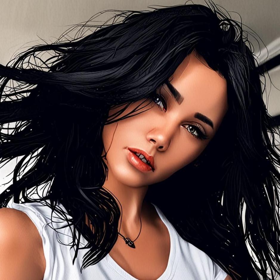 Dream : Your hair jet black in a dream