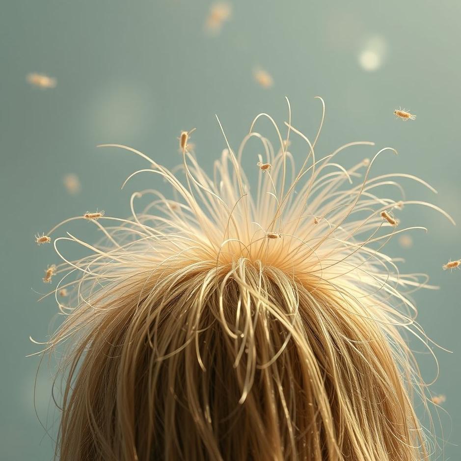 Dream : Your hair lice in a dream