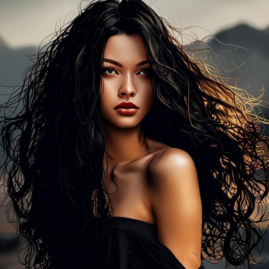 Dream : Your hair long and black in a dream