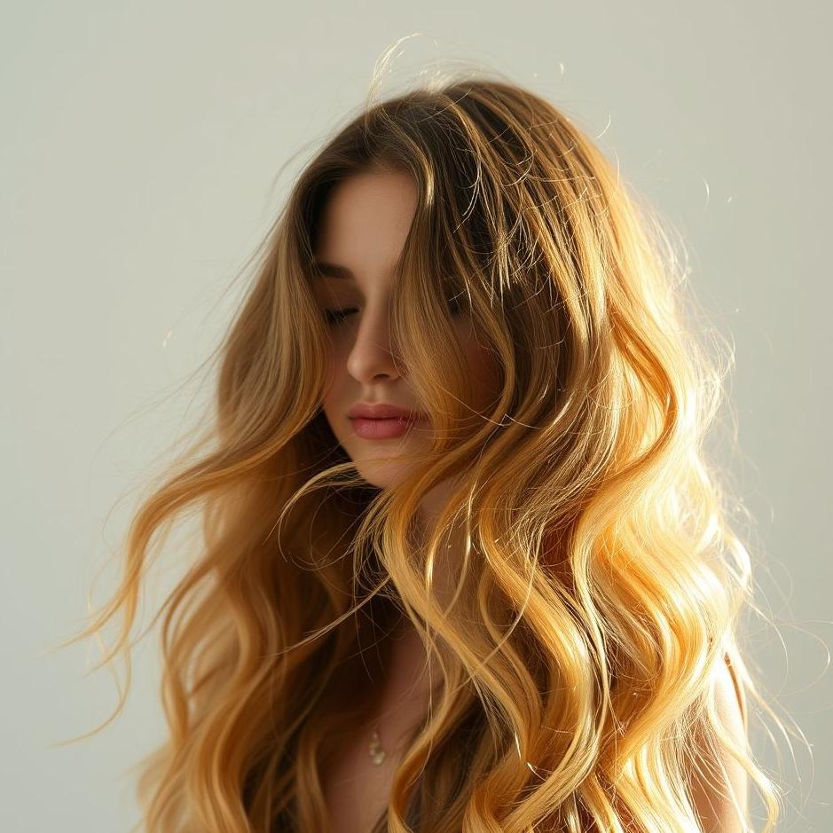 Dream : Your hair shiny in a dream