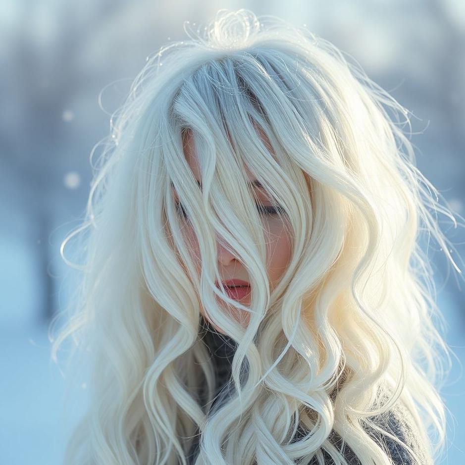 Dream : Your hair snow white in a dream