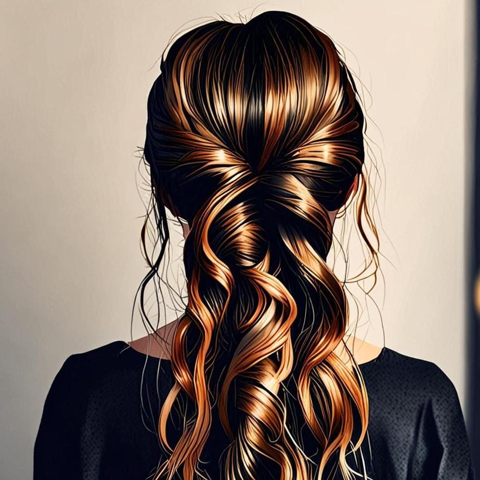 Dream : Your hair tied up on both sides in your dream