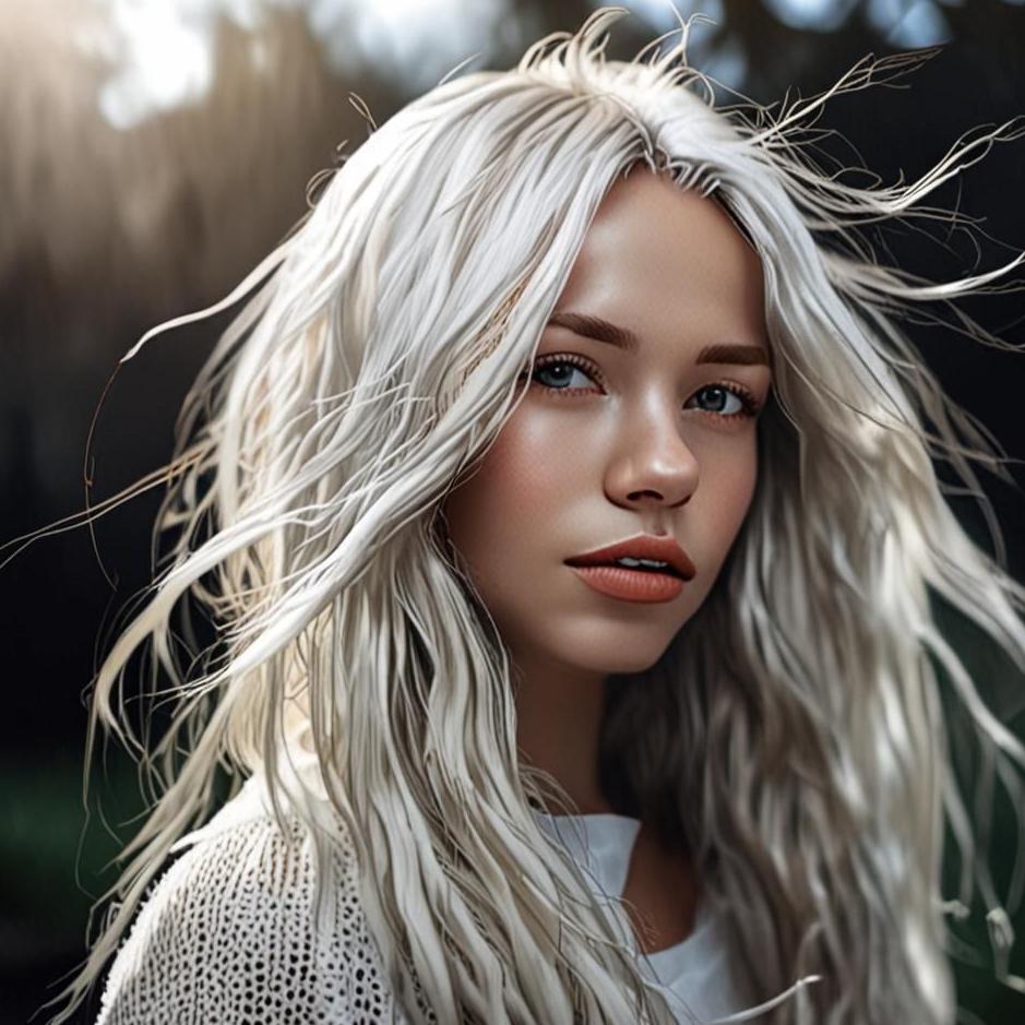 Dream : Your hair turned white in a dream