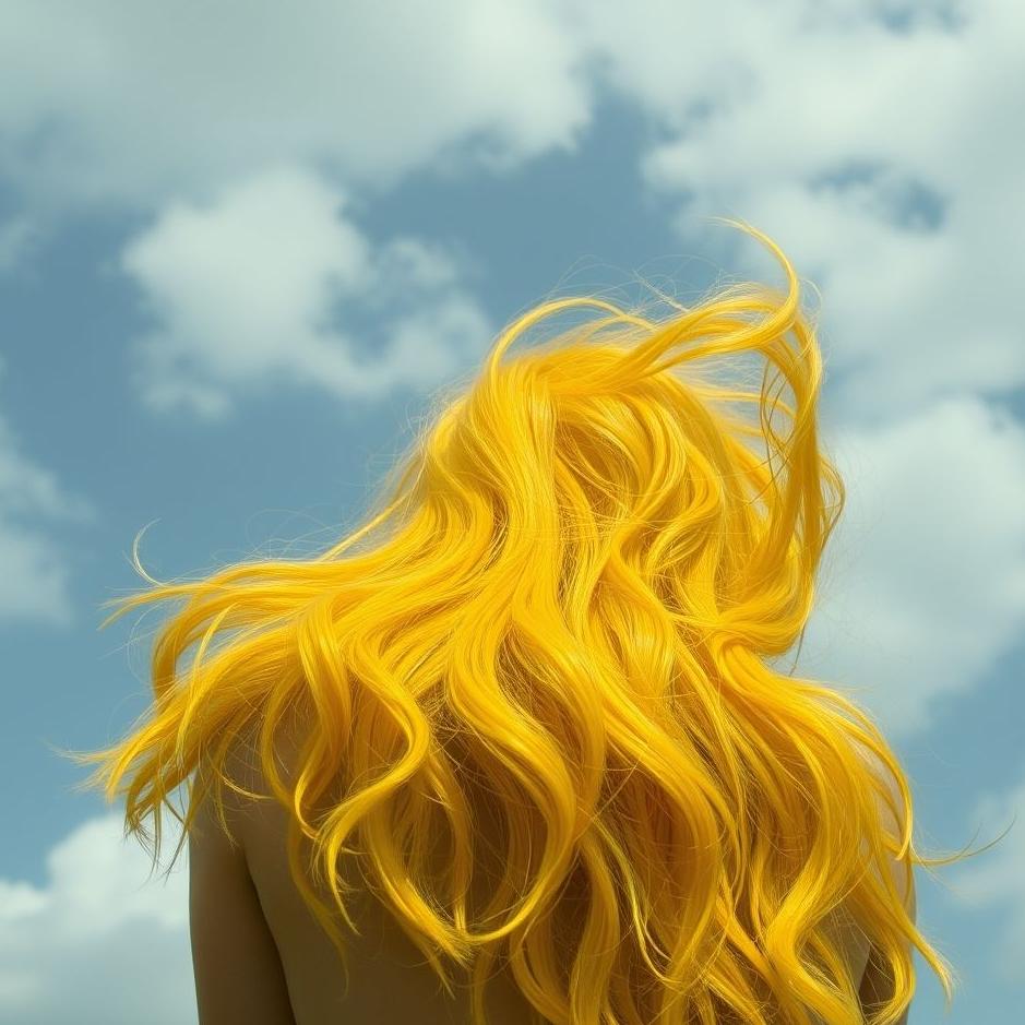 Dream : Your hair turning yellow in a dream
