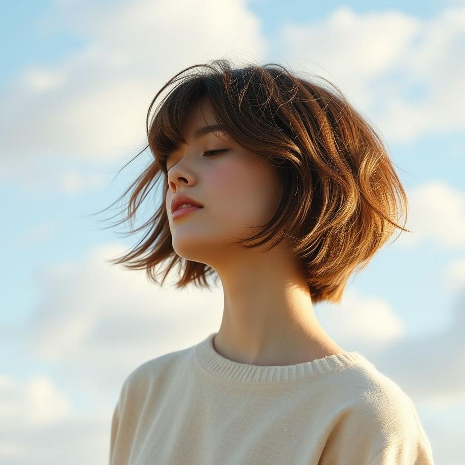 Dream : Your hair very short in a dream