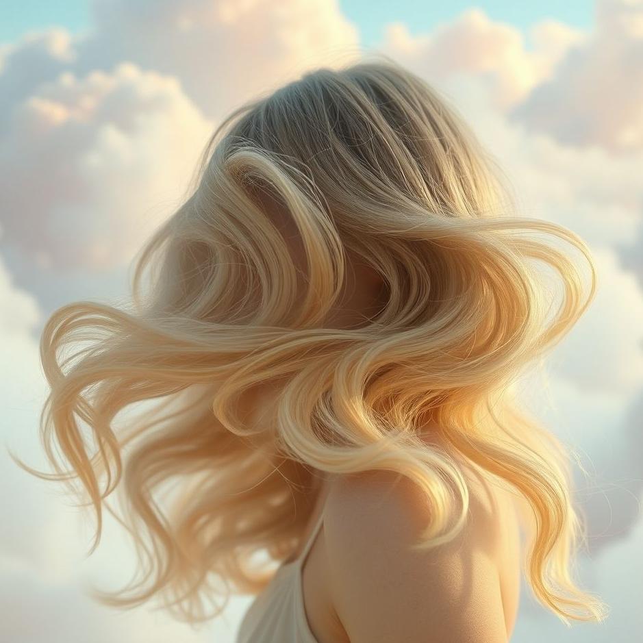 Dream : Your hair wavy in a dream