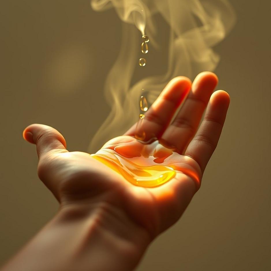 Dream : Your hand in hot oil in a dream