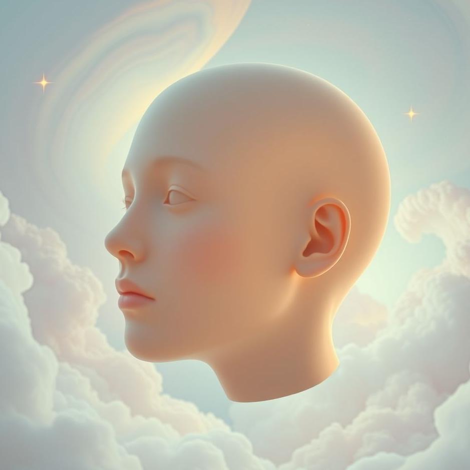 Dream : Your head bald in a dream