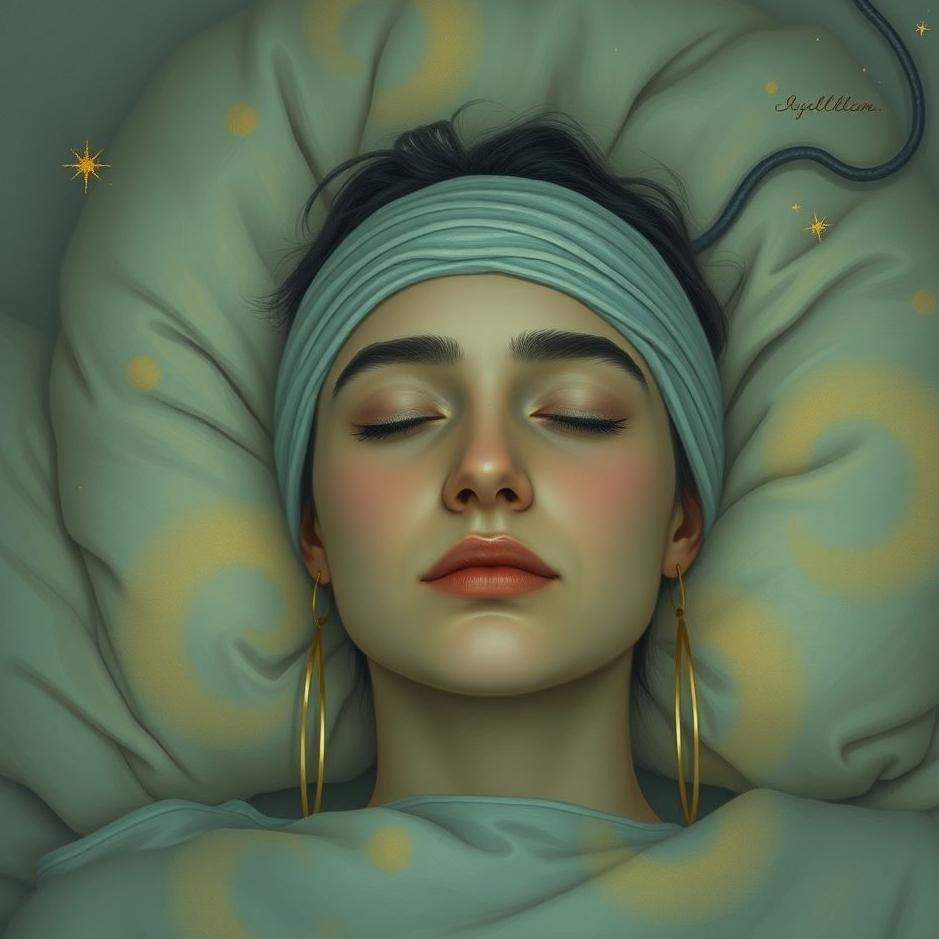 Dream : Your head bandaged in a dream