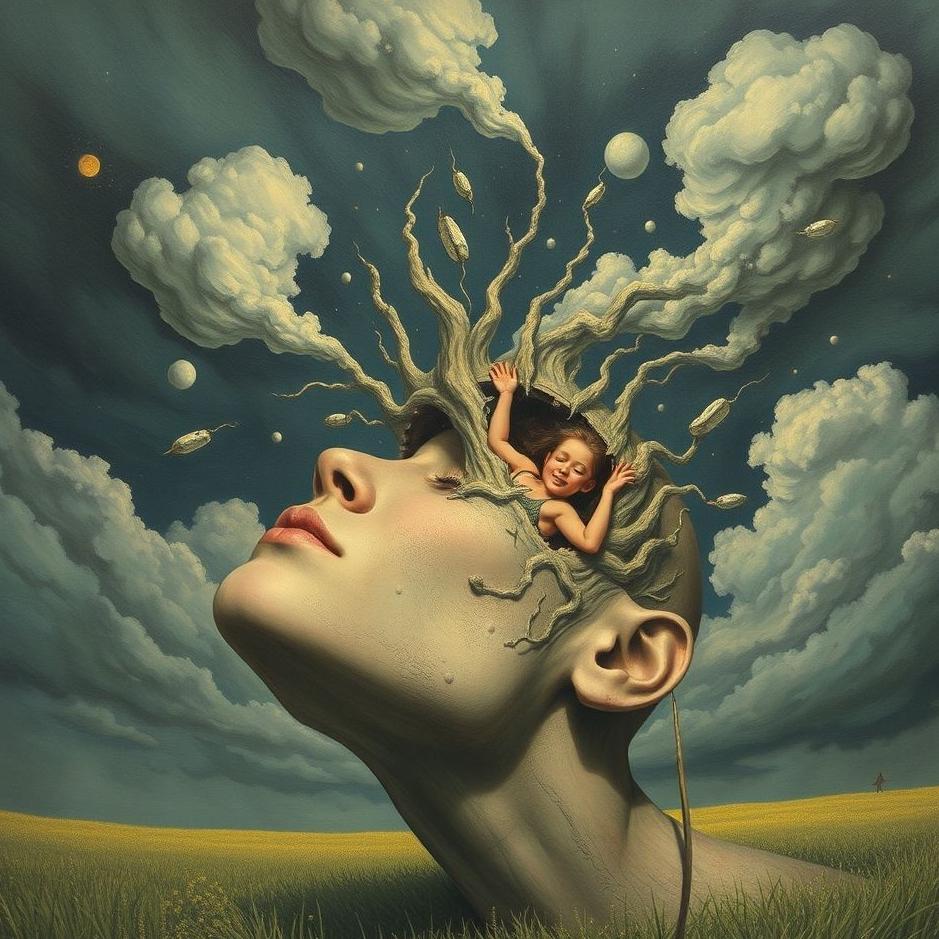 Dream Dictionary : Your head splitting in a dream