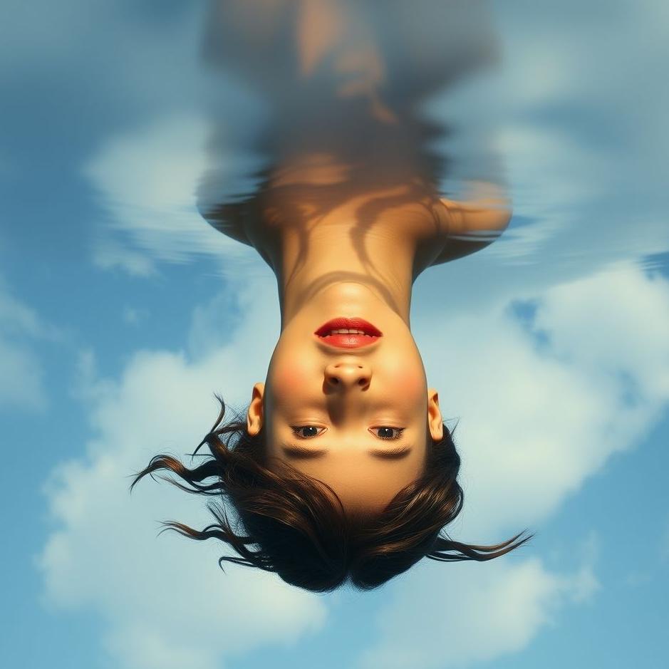 Dream : Your head upside down in a dream