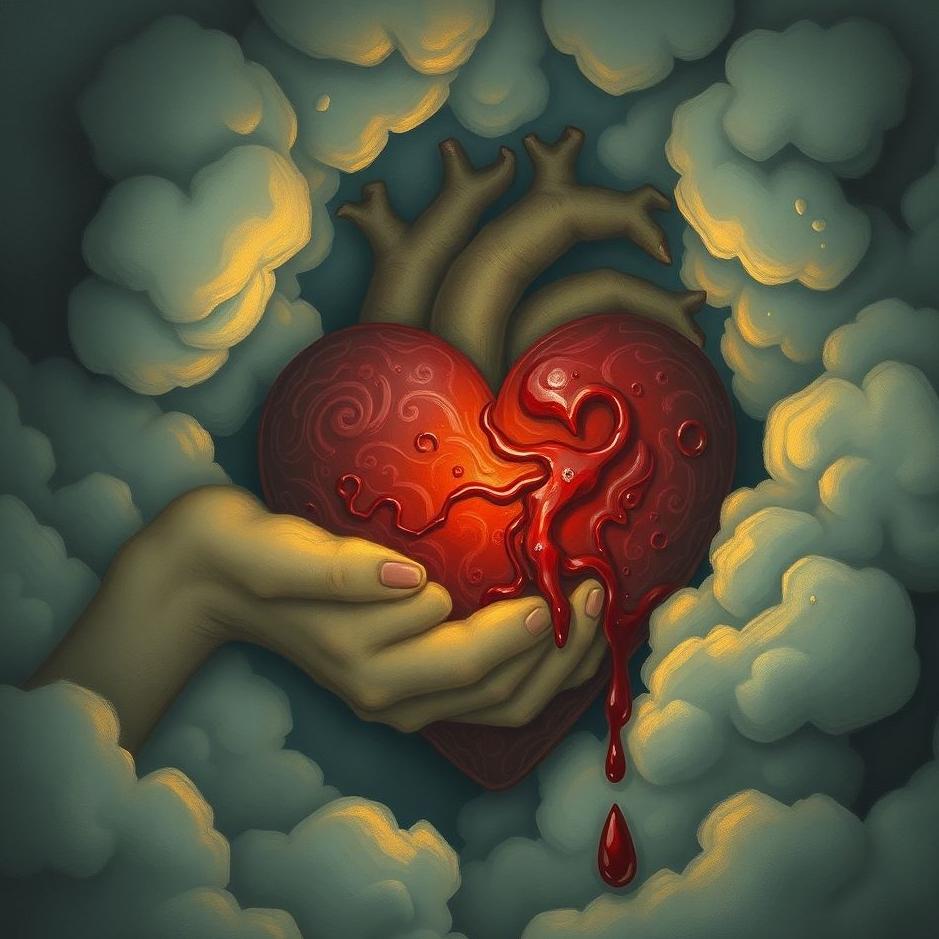 Dream : Your heart bleeding in a dream
