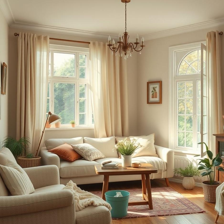 Dream : Your house tidied up in a dream