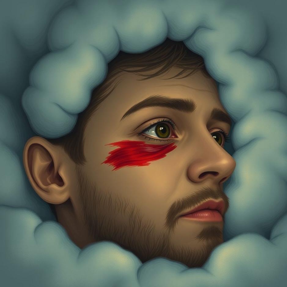 Dream : Your husband's eye bruised in a dream