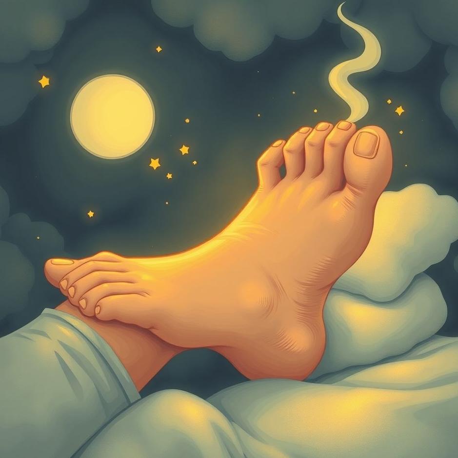 Dream : Your husband's foot cut off in a dream