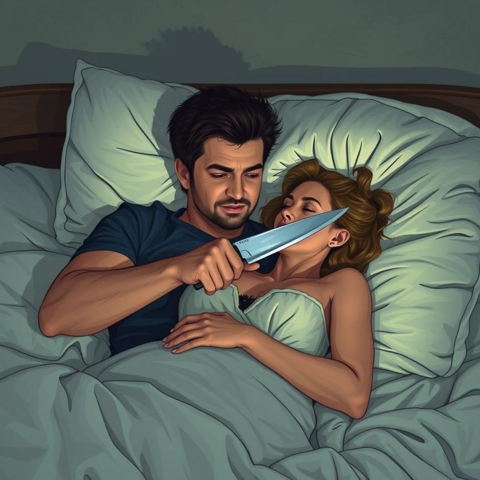 Dream : Your husband attacking you with a knife in your dream
