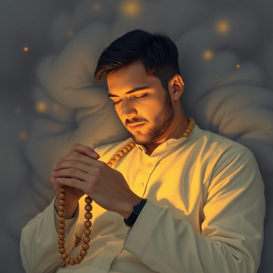 Dream : Your husband counting prayer beads in a dream