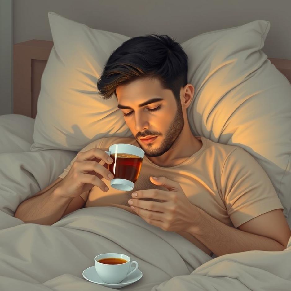 Dream : Your husband drinking tea in your dream