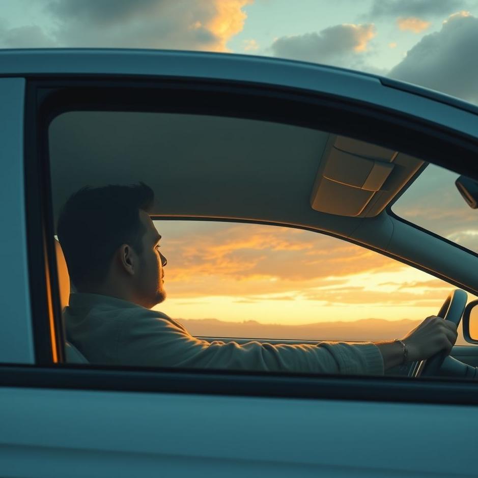 Dream : Your husband driving a car in a dream