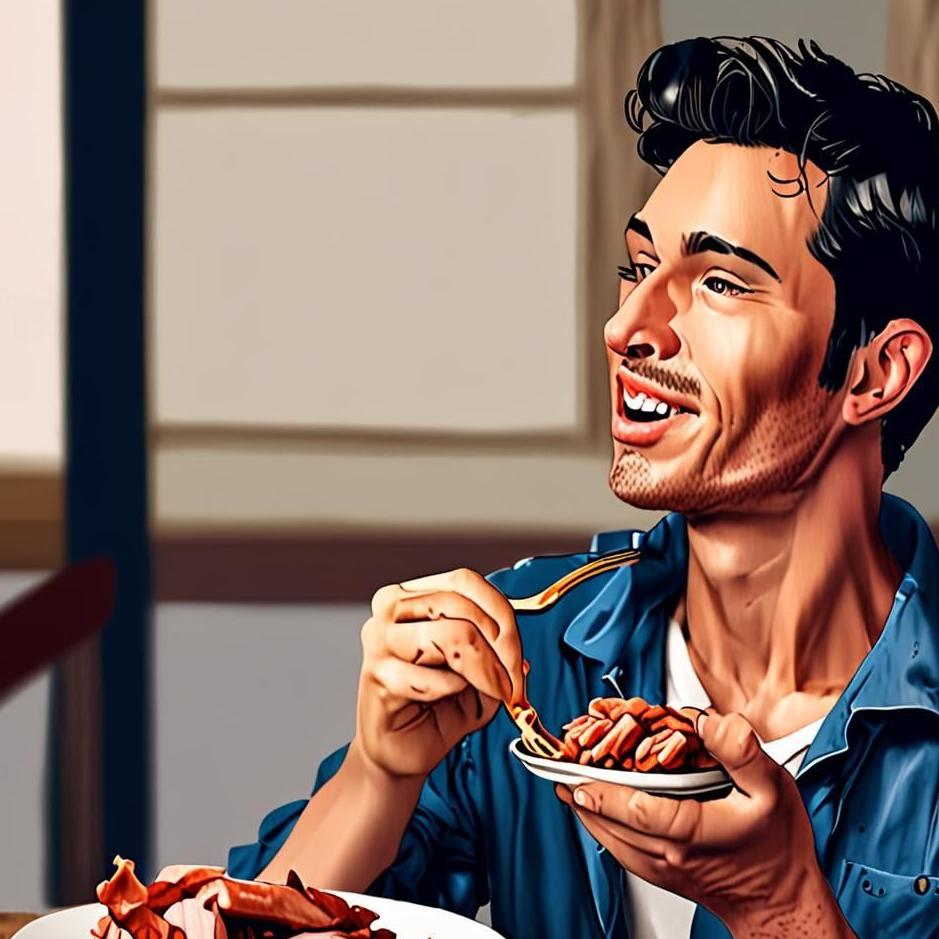 Dream : Your husband eating pork in your dream