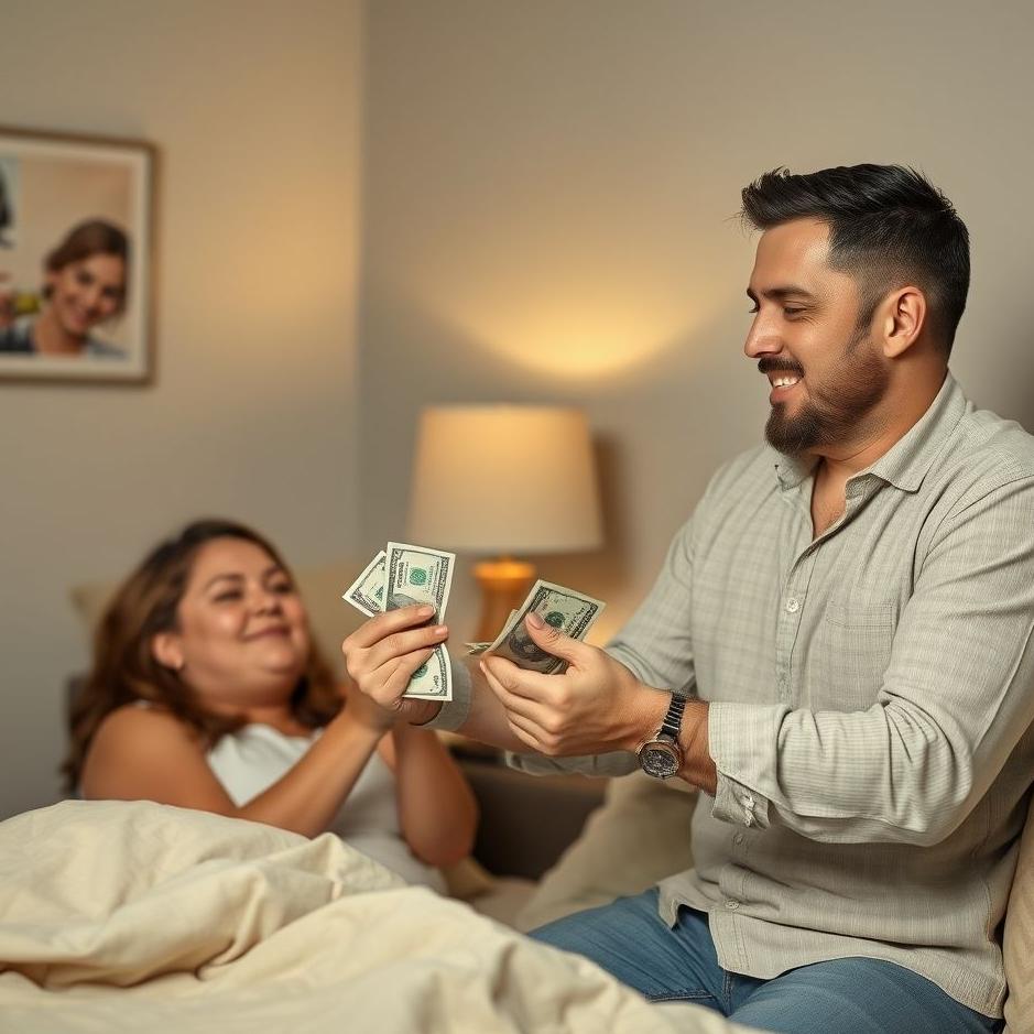 Dream : Your husband giving you money in your dream