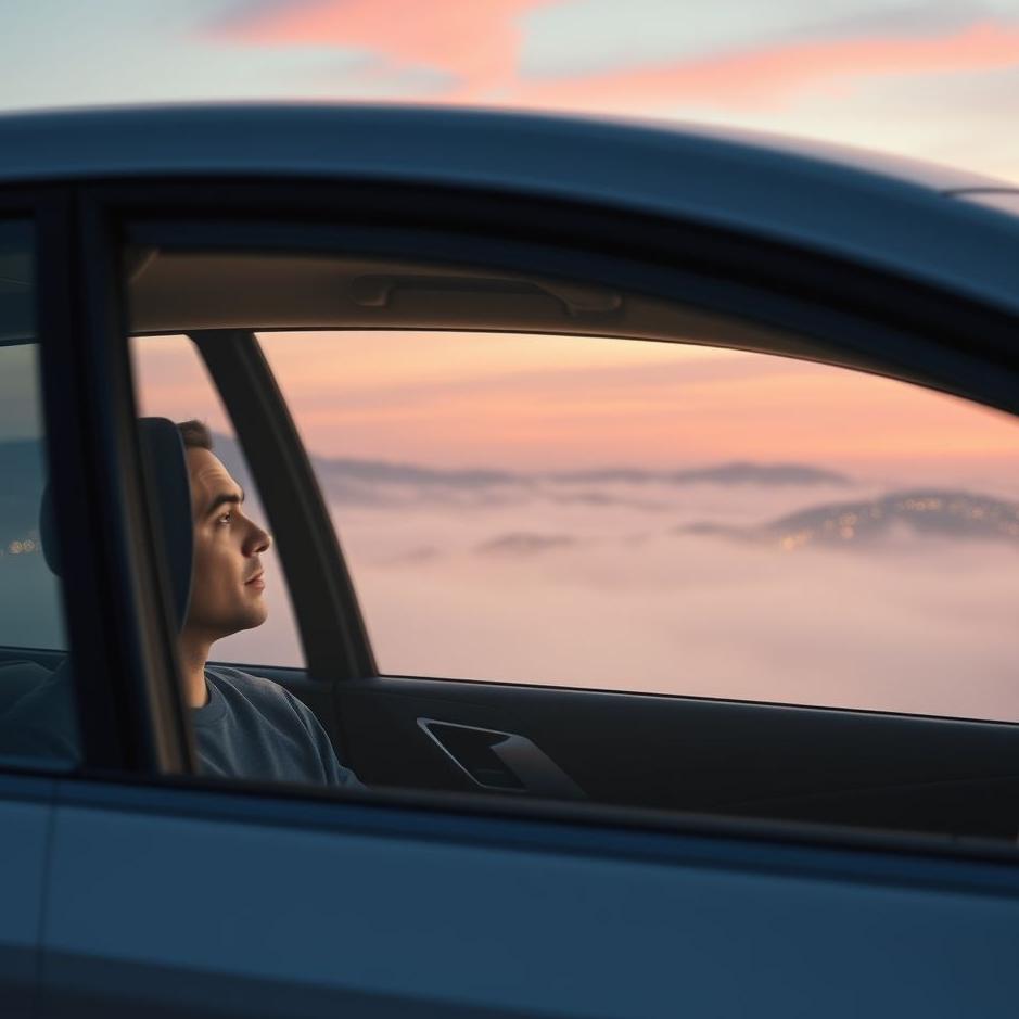 Dream : Your husband in a car in a dream
