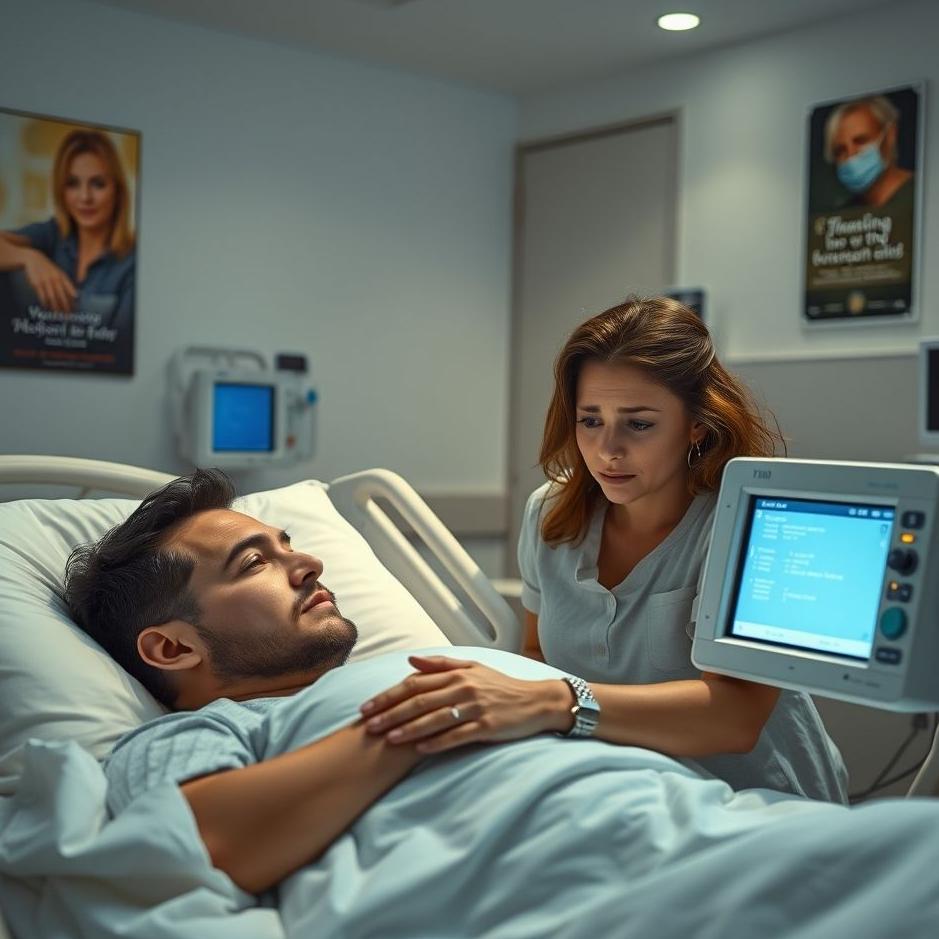 Dream : Your husband in the hospital in your dream