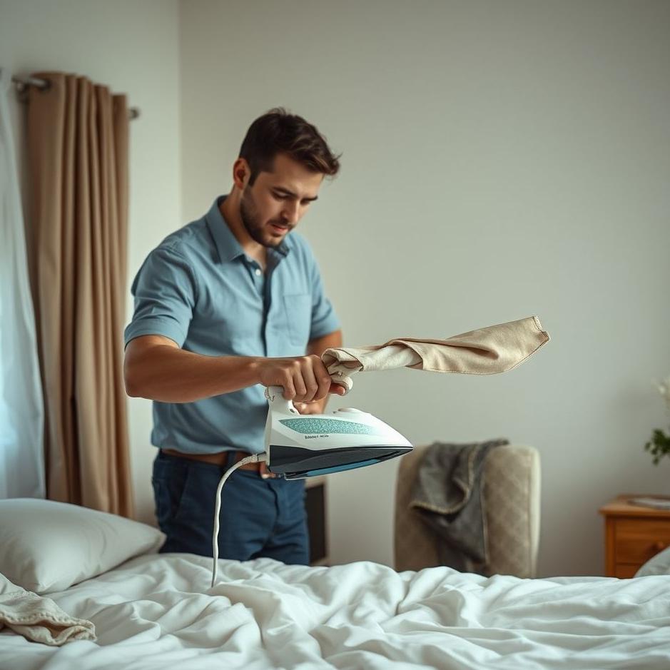 Dream : Your husband ironing in your dream
