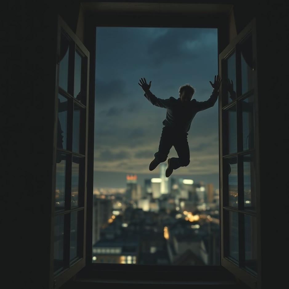 Dream : Your husband jump out of the window in your dream