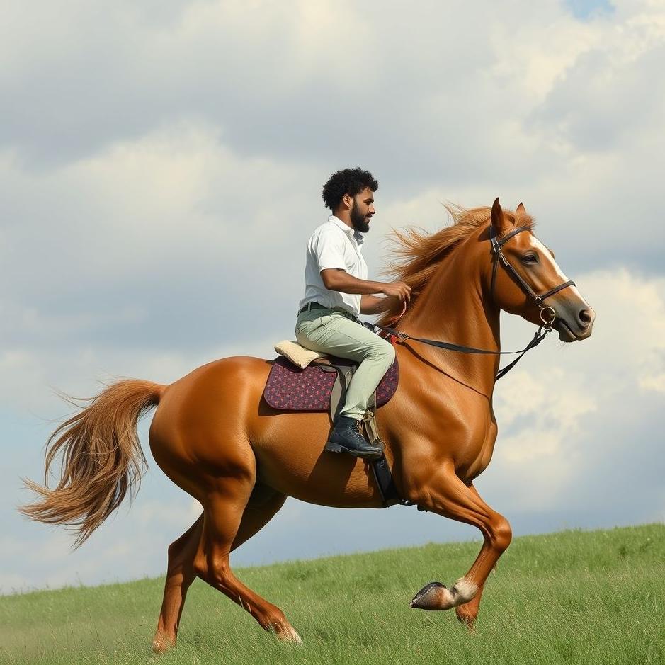 Dream : Your husband riding a horse in a dream