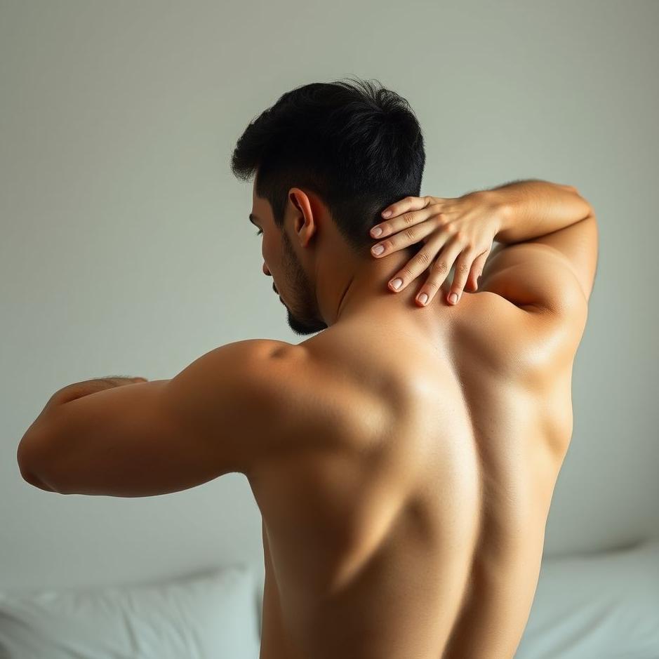 Dream : Your husband scratching his back in a dream