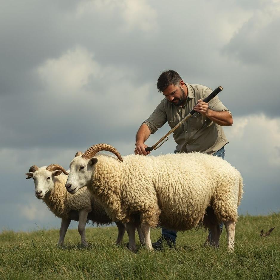 Dream : Your husband slaughtering a sheep in your dream