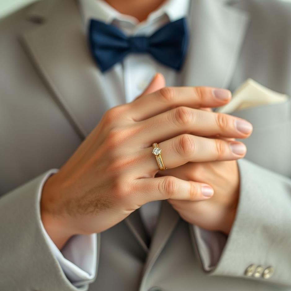 Dream : Your husband wearing a gold wedding ring in your dream