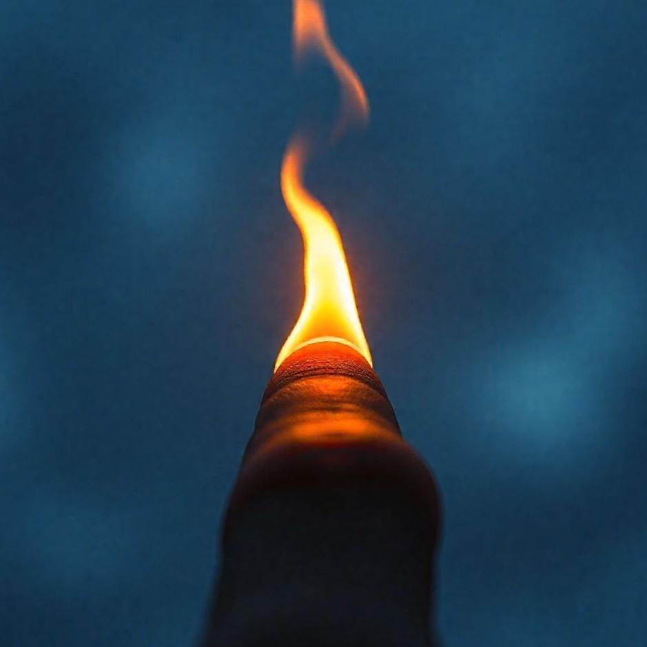 Dream : Your index finger burnt in a dream