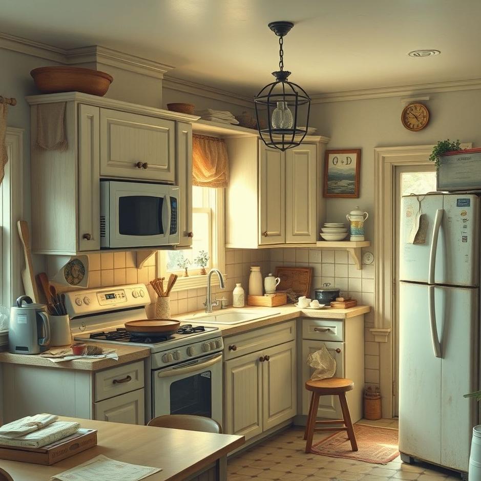 Dream : Your kitchen in a mess in a dream