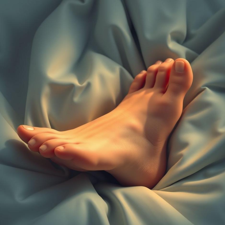 Dream : Your left foot swollen in your dream