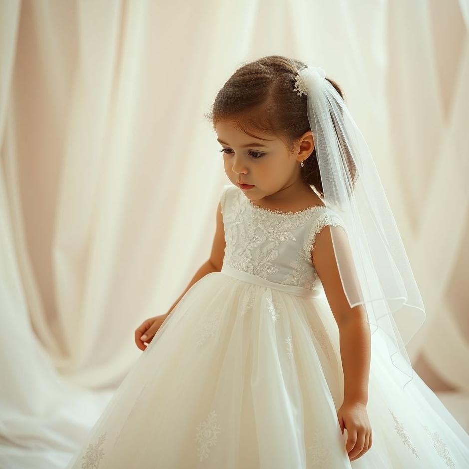 Dream : Your little daughter wearing a wedding dress in your dream