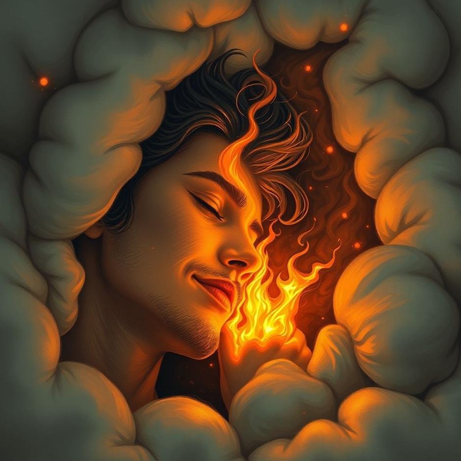 Dream : Your loved one's face burn in a dream